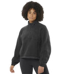 Chandail Salomon Chroma crop 1/2 zip F