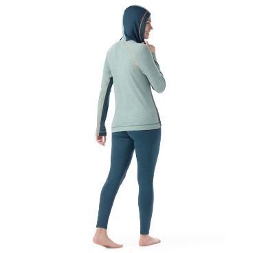 Chandail Smartwool Thermal 1/2 Z hood F