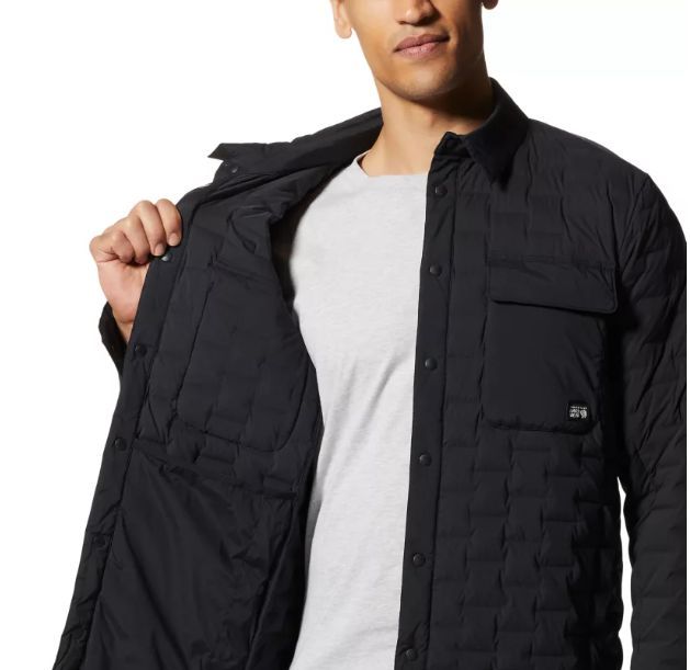 Manteau MH Stretchdo light shacket homme