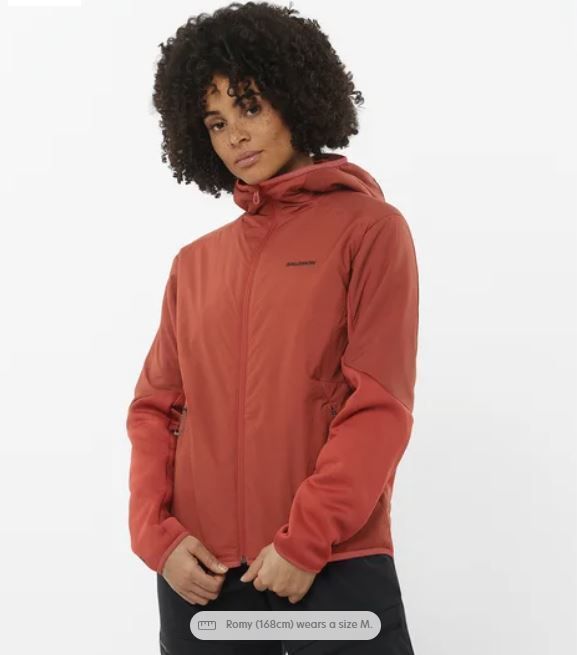 Manteau Salomon Outline Hyb warm HD F