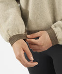 Salomon Chroma crop 1/2 zip F sweater