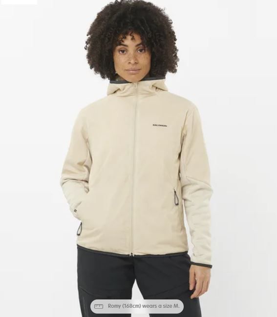 Manteau Salomon Outline Hyb warm HD F