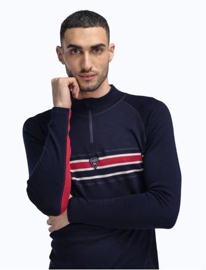 Chandail Dale Aksla half zip homme