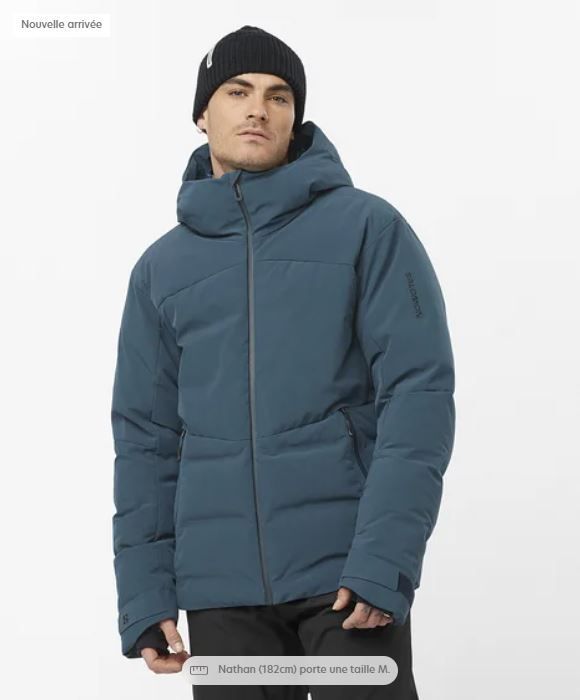 Manteau Salomon Alpenflow down homme