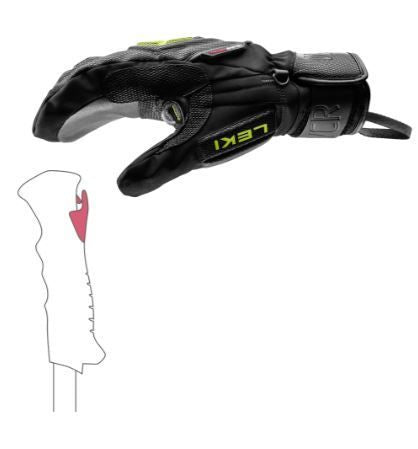 Leki WCR C-Tech 3D junior mitten