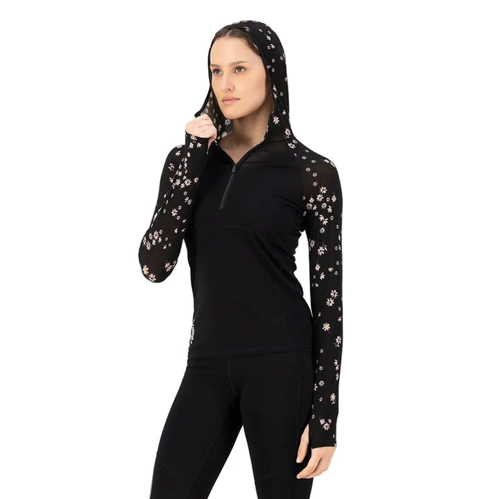 Chandail Mons Royale Bella LS hood F