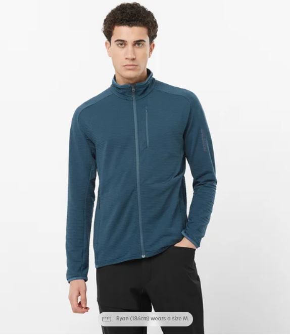 Manteau Salomon Essential Lightwarm FZ H