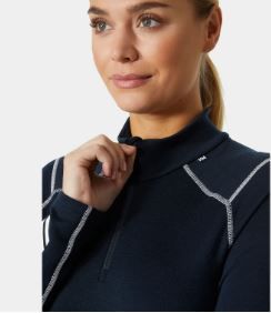 Chandail HH Lifa merino 1/2 zip femme