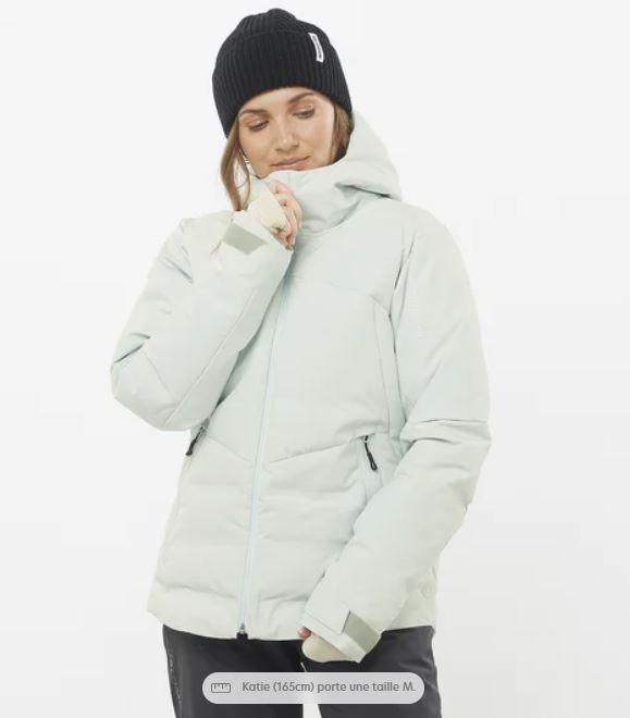 Manteau Salomon Alpenflow down femme