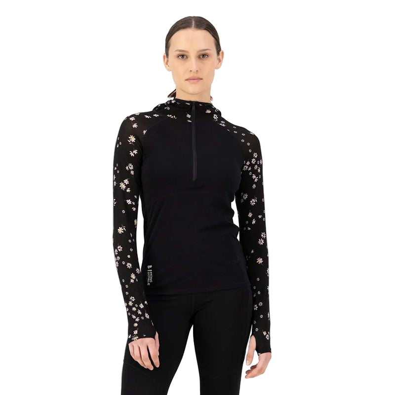 Chandail Mons Royale Bella LS hood F