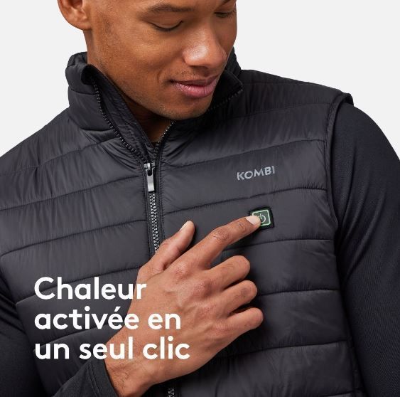 Veste chauffante Kombi USB Warm It Up H