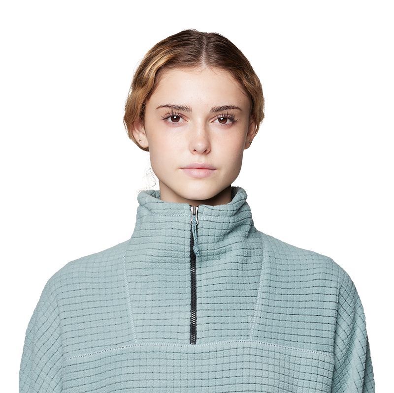 Chandail Mountain Hardwear Summit Grid half zip F
