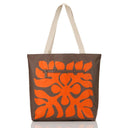 Sac Aloha Appliqué Reversible Tote