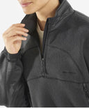 Salomon Chroma crop 1/2 zip F sweater