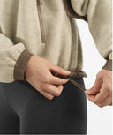 Salomon Chroma crop 1/2 zip F sweater